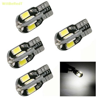 [WillBeRedT] หลอดไฟ LED W5W T10 Canbus 5730 8SMD 12V 6000K 10 ชิ้น สําหรับรถยนต์ [ใหม่]