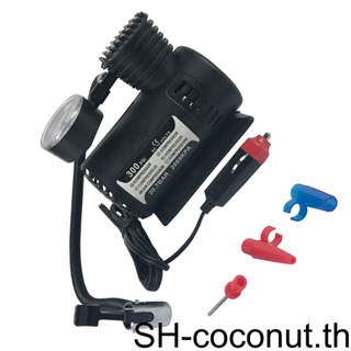 【Coco】ปั๊มลมลูกโป่งไฟฟ้า 12v 300PSI สําหรับรถยนต์