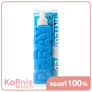 Dr.ray Portable Set Tooth Brush Portable 1pcs + Toothpaste 150g #Natural Mint T1B เซทยาสีฟัน 150 กรัม และแปรงสีฟันพก...