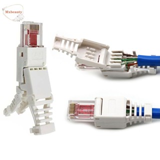 Mxbeauty RJ45 อุปกรณ์เชื่อมต่อกล้องวงจรปิด CAT6 แบบพกพา