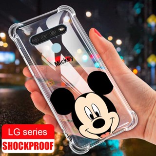 เคสโทรศัพท์ซิลิโคน TPU ใส กันกระแทก ลายการ์ตูนมิกกี้เมาส์ สําหรับ LG K51 K51s K41s K61 Q51 K50 K50s K40s K42 K52 K62 K92 5G K22