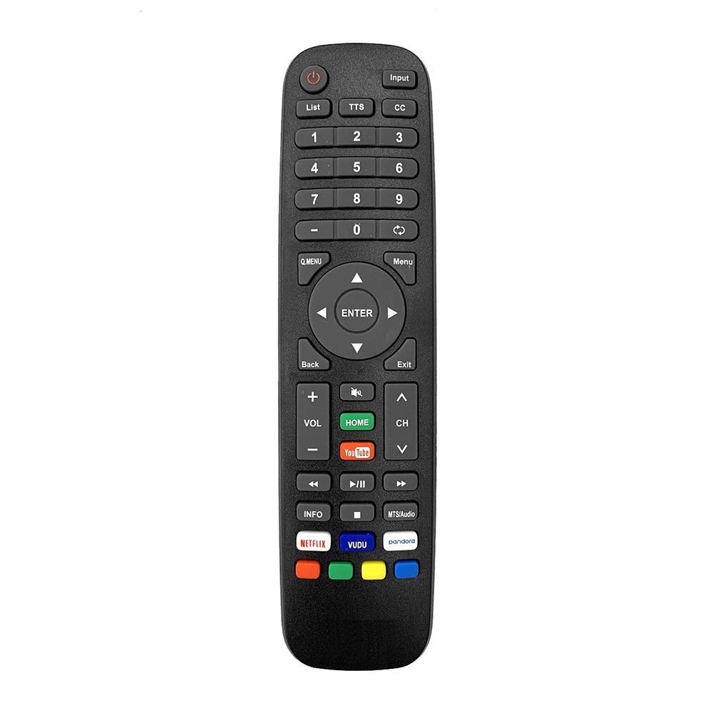 รีโมทคอนโทรลใหม่สําหรับ Polaroid Samrt TV 40T2F 50T7U 49T7U 55T7U 60T7U พร้อม Netflix YouTube VUDU A