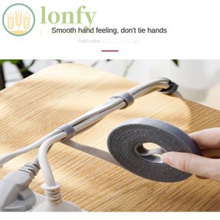 Lonfy อุปกรณ์จัดเก็บสายเคเบิล อเนกประสงค์ ตัดง่าย