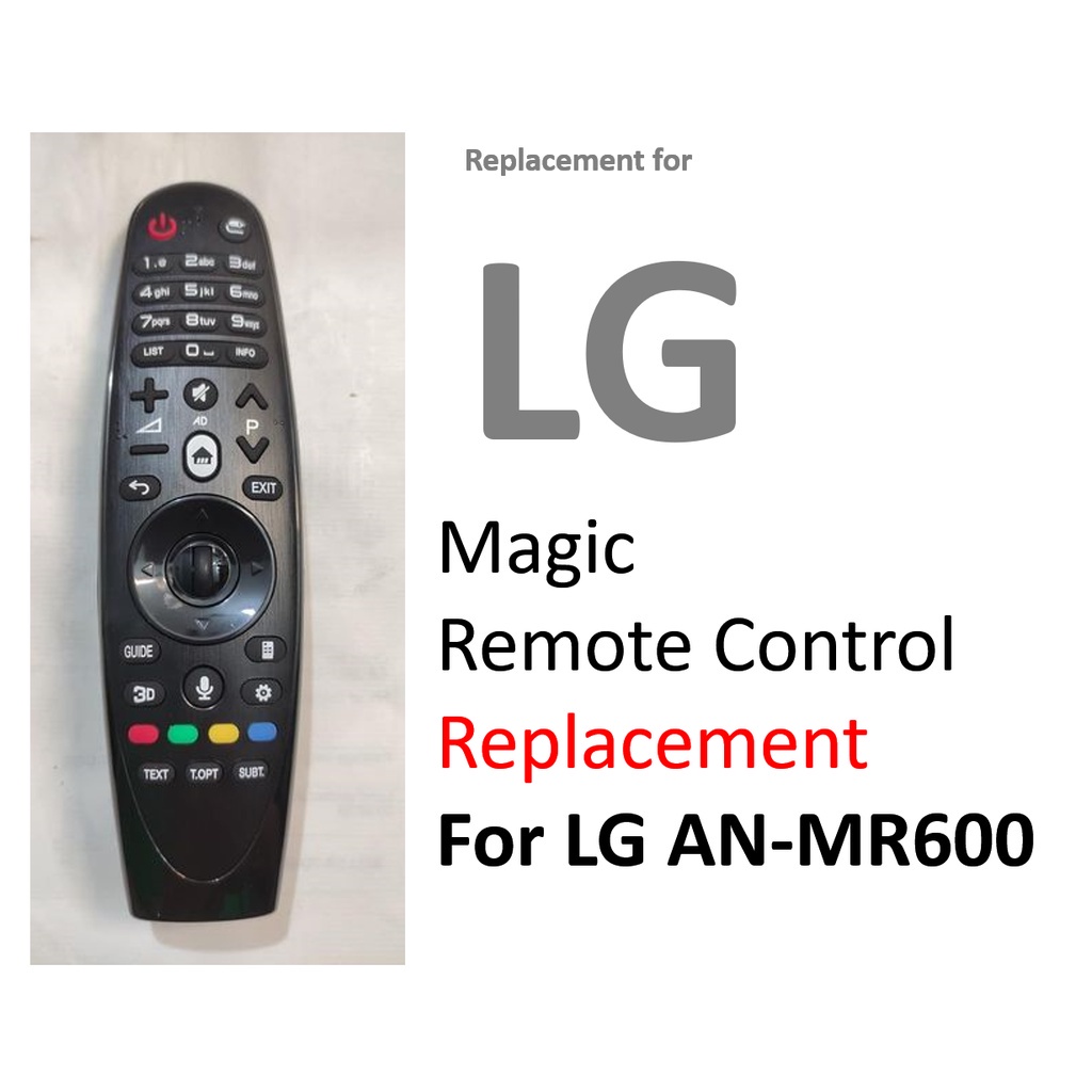 USed สําหรับ LG AN-MR600 เปลี่ยนรีโมทคอนโทรลพร้อมตัวชี้สีชมพู