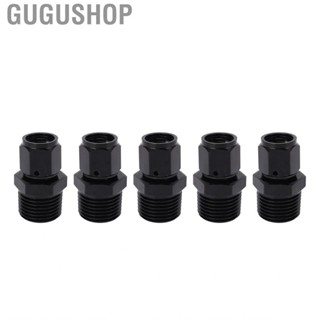 Gugushop 6AN To 1/2 NPT Adapter Female Male Swivel Aluminum Alloy Prevent Leakage for Fuel Filter Pump