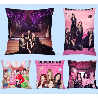 Blackpink ปลอกหมอนอิงโซฟา กระพริบตา ตกแต่งบ้าน ปลอกหมอนของขวัญ พร้อมซิป