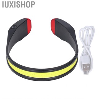 Iuxishop Headlamp COB 260°Wide Angle 350lm Output Wearable Weaning Light 3 Modes