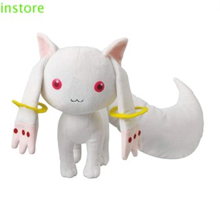 Instore Kyubey หมอนตุ๊กตานุ่ม รูปการ์ตูนแมว Puella Magi น่ารัก ขนาด 23 ซม.