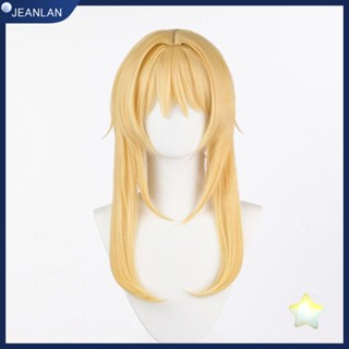 Jeanlan วิกผมคอสเพลย์ ยาว สีทอง สําหรับปาร์ตี้ฮาโลวีน