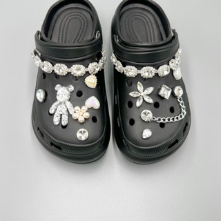 จี้Clog ตกแต่งชุดอุปกรณ์เสริมทั้งหมด Croc charm จิ๊บบิท Croc jibbitz Chain Charm croc shoe Jibitzจิ๊บบิทติดรองเท้า Charm jitbitz Jibbitz Charms Jitbitzตุ๊กตาติดรองเท้า jibbitz crocs ตัวติดรองเท้า crocs รองเท้า เครื่องประดับแฟชั่น