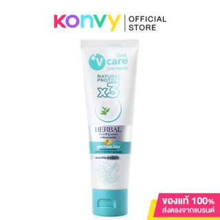 V care Herbal Toothpaste Fresh Care 70g.