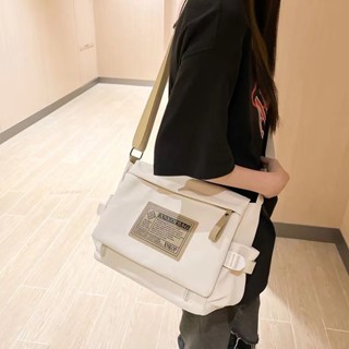 miss bag fashion กระเป้าสะพายความจุใหญ่ กระเป๋าผ้าแคนวาส รุ่น D-1509