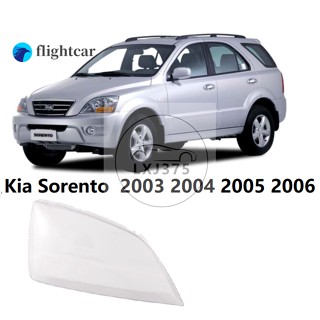 Flightcar ฝาครอบไฟหน้า 1 คู่ สําหรับ KIA Sorento 2004 2005 2006