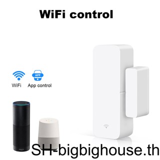 Tuya เครื่องตรวจจับอินฟราเรด WiFi 2 4GHz แจ้งเตือนผ่านแอป ใช้แบตเตอรี่ สําหรับติดประตู หน้าต่าง โรงรถ