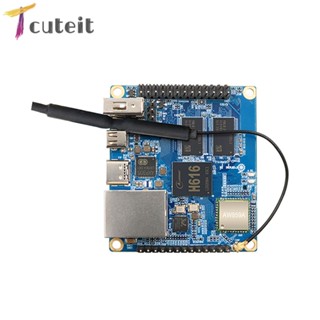 Tcuteit Orange Pi Zero 2 เมนบอร์ด 1GB RAM Quad-Core Dual-Band WIFI แบบเปิด
