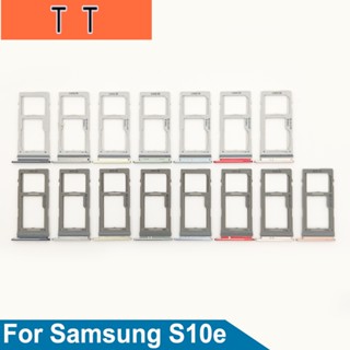  ถาดซิมการ์ดนาโน MicroSD แบบเปลี่ยน สําหรับ Samsung Galaxy S10e