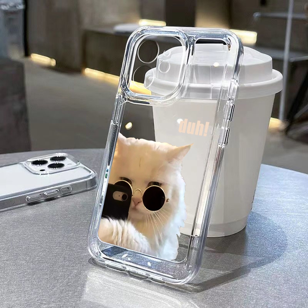 Space Case for iPhone 16 11 13 15 12 14 Pro Max X XS Max 7 8 15 14 Plus SE XR Clear TPU กันกระแทก เคสโทรศัพท์มือถือ