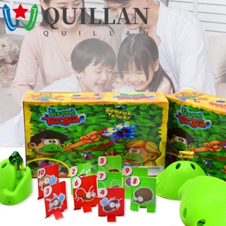 Quillan ลิ้นเลีย การ์ด ความบันเทิง ของเล่นเด็ก จิ้งจก หน้ากากปริศนา เกมกระดาน ครอบครัว ปาร์ตี้ กบ ลิ้น ของเล่นติด