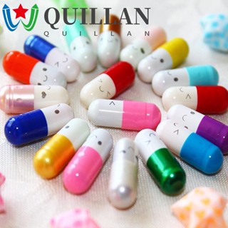 Quillan ขายดี แคปซูลแฟนซี แบบพิเศษ หลายสี น่ารัก สไตล์เกาหลี 50 เม็ด