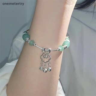 Onem สร้อยข้อมือ ประดับหินหยกเทียม ของขวัญวันแม่ แฟชั่นสําหรับผู้หญิง