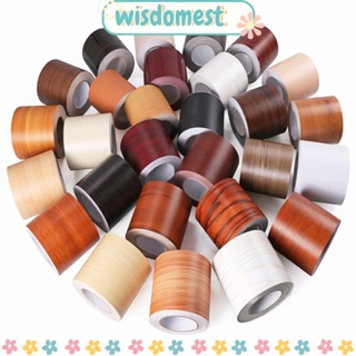 WISDOMEST สติกเกอร์วอลเปเปอร์ PVC กันน้ํา สําหรับติดตกแต่งผนังบ้าน