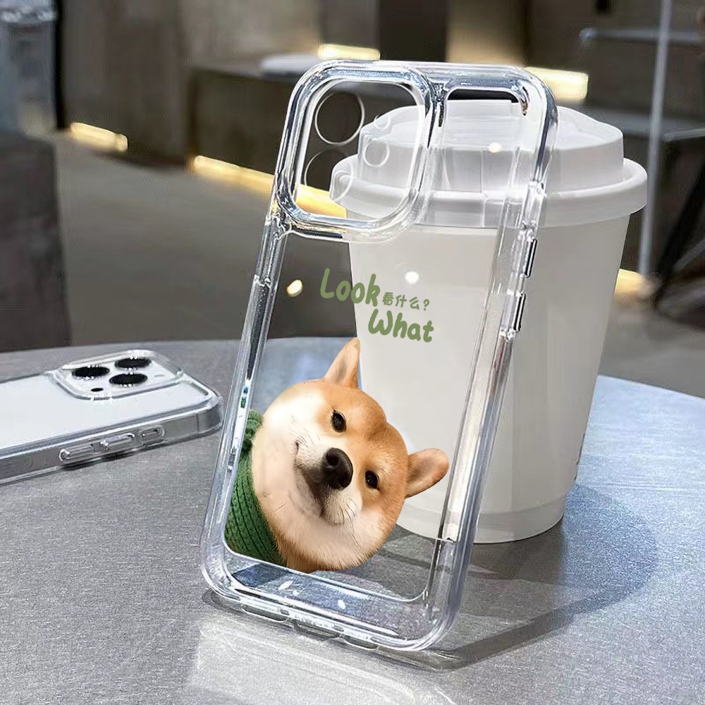 เคสโทรศัพท์มือถือแบบนิ่ม TPU for iPhone 11 12 13 14 15 Pro Max 14 7 8 Plus SE X XR XS Max Cute Clear กันกระแทก Space Cas