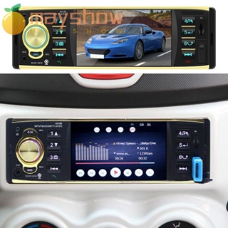 Mayshow เครื่องเล่น MP5 ในรถยนต์ FM / USB / AUX กล้องมองหลัง หน้าจอสัมผัส แดชบอร์ดในตัว แดชบอร์ดหัวเครื่องเสียง