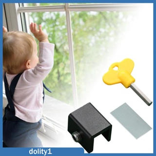 [Dolity1] ตัวล็อคหน้าต่างบานเลื่อน เพื่อความปลอดภัยของเด็ก ทนทาน