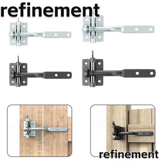 Refinement กลอนล็อคประตูรั้ว แบบเหล็กคาร์บอน ทนทาน ติดตั้งง่าย ทนต่อการกัดกร่อน