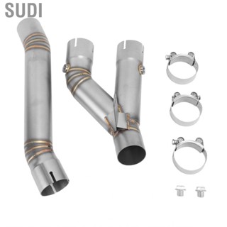 Sudi Exhaust Mid Link  Motorcycle Stainless Steel Catalyst Middle for MT‑10 SP FZ‑10 2022 to 2023