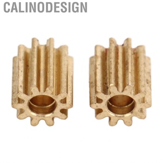 Calinodesign New 5PCS RC Car Brushed  Gear Brass 10T For Axial SCX24 1/24