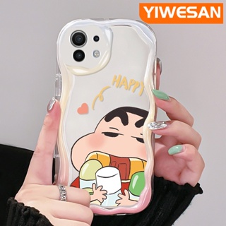 เคสโทรศัพท์มือถือใส แบบนิ่ม ลายการ์ตูนชินจัง กันกระแทก สําหรับ Xiaomi 12T Pro 11 Lite 5G NE 12 Lite