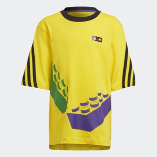 adidas ไลฟ์สไตล์ เสื้อยืด adidas x Classic LEGO® เด็ก สีเหลือง HP0935