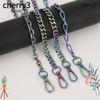 Cherry3 สายโซ่โลหะ ทนทาน แบบเปลี่ยน สําหรับกระเป๋าถือ DIY