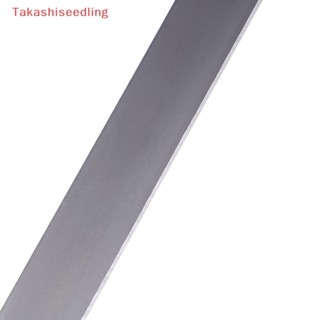 (Takashiseedling) เครื่องมือตัดดินโพลิเมอร์ สเตนเลส 4 นิ้ว 8 นิ้ว 2 ชิ้น