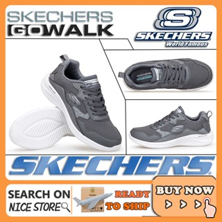 พร้อมส่ง Skechers_ Go-walk Dual-lite รองเท้าผ้าใบลําลอง ระบายอากาศ เหมาะกับการวิ่ง เล่นกีฬา กลางแจ้ง สําหรับผู้ชาย