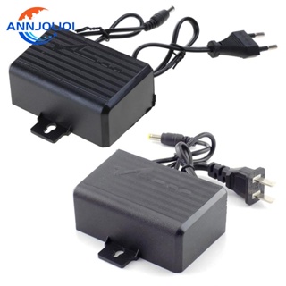 Ann อะแดปเตอร์ชาร์จ AC DC 12V 2A ปลั๊ก EU US กันน้ํา สําหรับกล้องวงจรปิด วิดีโอ