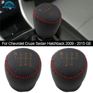 Openmall เคสหนังหุ้มคันเกียร์รถยนต์ ความเร็ว 5/6 สําหรับ Chevrolet Cruze Sedan Hatchback 2009-2015 GE L8O3