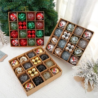 ⭐NEW ⭐9PCS 8cm Christmas Ball Ornaments Tree Decorations for Holiday Wedding Party
