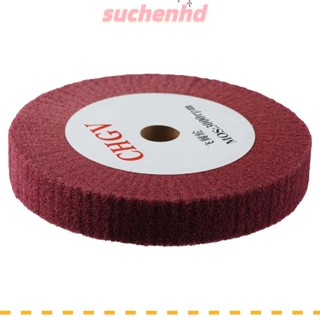 Suchenhd ล้อเจียร ไนล่อนไฟเบอร์ 150 มม. x 25 มม. สีแดง