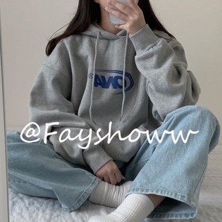 Fayshow เสื้อกันหนาว เสื้อแขนยาว เสื้อฮู้ด New Style comfortable ทันสมัย ทนทาน36Z230908