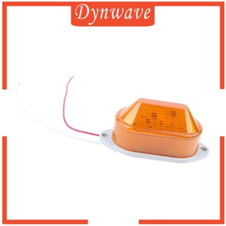 [Dynwave] ไฟสัญญาณเตือน LED สีเหลืองอําพัน กระพริบ ป้องกันฝุ่น และน้ํา