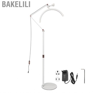 Bakelili Half Moon Light  Extendable Floor 20W U Shaped with Phone Holder for Face Manicure