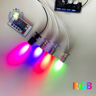 Etrnled ไฟสปอตไลท์ Led RGB หรี่แสงได้ 1W 3W ขนาดเล็ก สําหรับติดเพดานบ้านตุ๊กตา