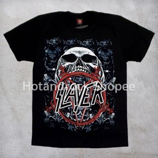 ไฟ! เสื้อวงสีดำ Slayer TDM 0037 Hotandrock