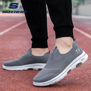 พร้อมส่ง Skechers_ GORUN รองเท้าผ้าใบลําลอง น้ําหนักเบา ระบายอากาศ สําหรับผู้ชาย