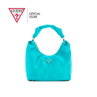 GUESS กระเป๋าถือ รุ่น EG876502 VELINA HOBO สีเขียว