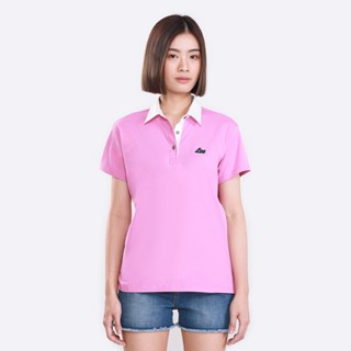 LEE เสื้อยืดโปโลผู้หญิง รุ่น LE S423WPOLN45 สีชมพู