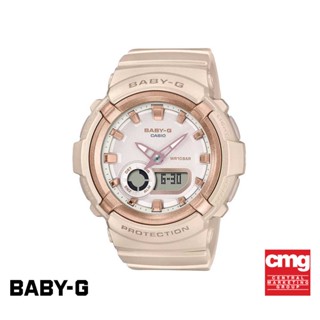 CASIO นาฬิกาข้อมือผู้หญิง BABY-G รุ่น BGA-280BA-4ADR วัสดุเรซิ่น สีชมพู