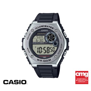 CASIO นาฬิกาข้อมือ CASIO รุ่น MWD-100H-1AVDF วัสดุเรซิ่น สีดำ